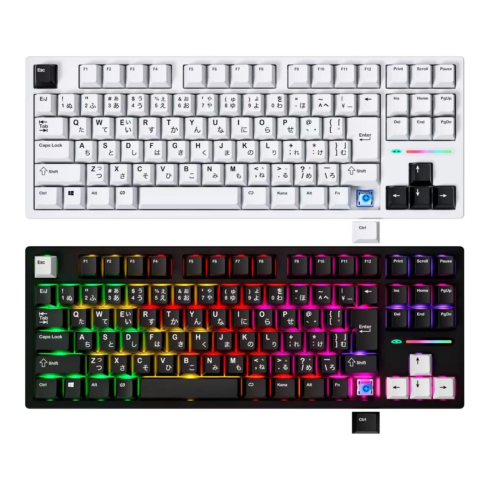 MageGee ラピッドトリガー キーボード Captain87 有線 S993 Amazon.com: MageGee Captain87 Rapid Trigger Magnetic Switch