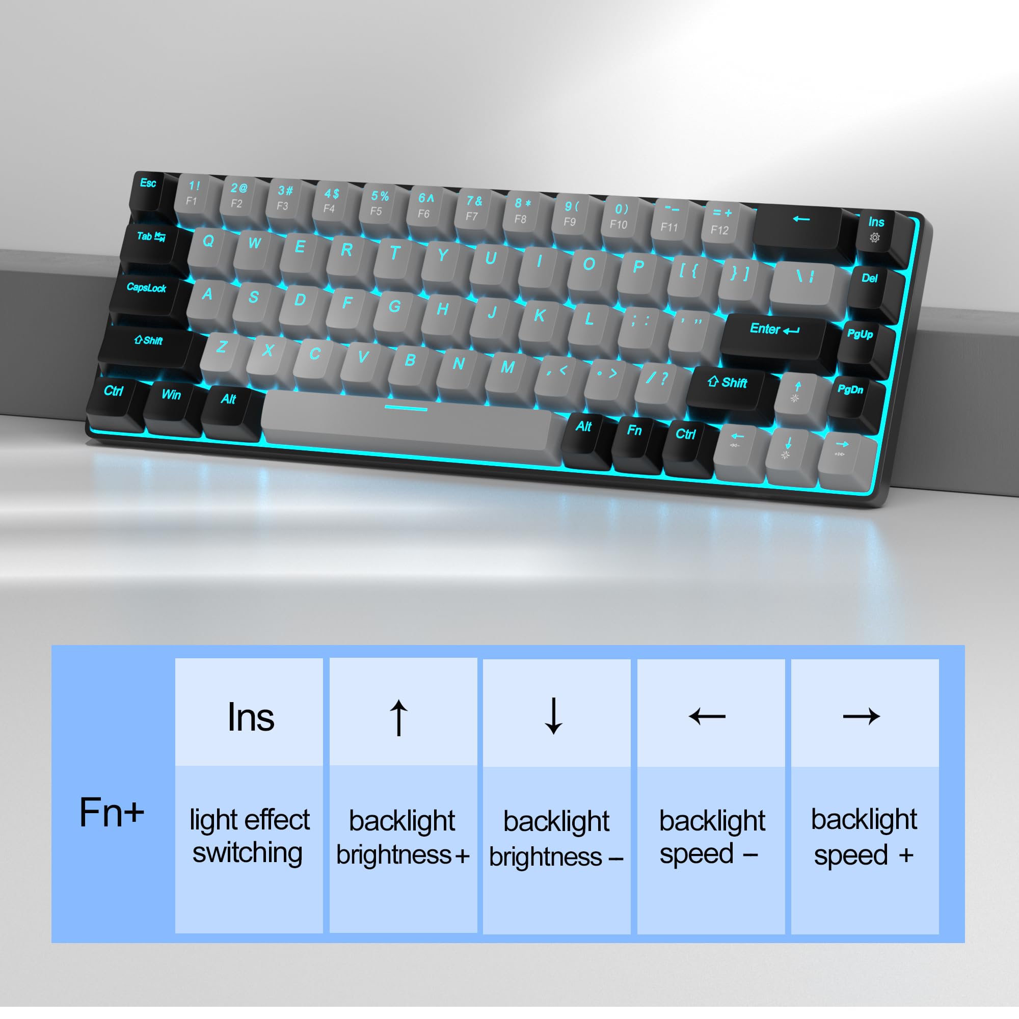 #Color_Grey / Blue Switches