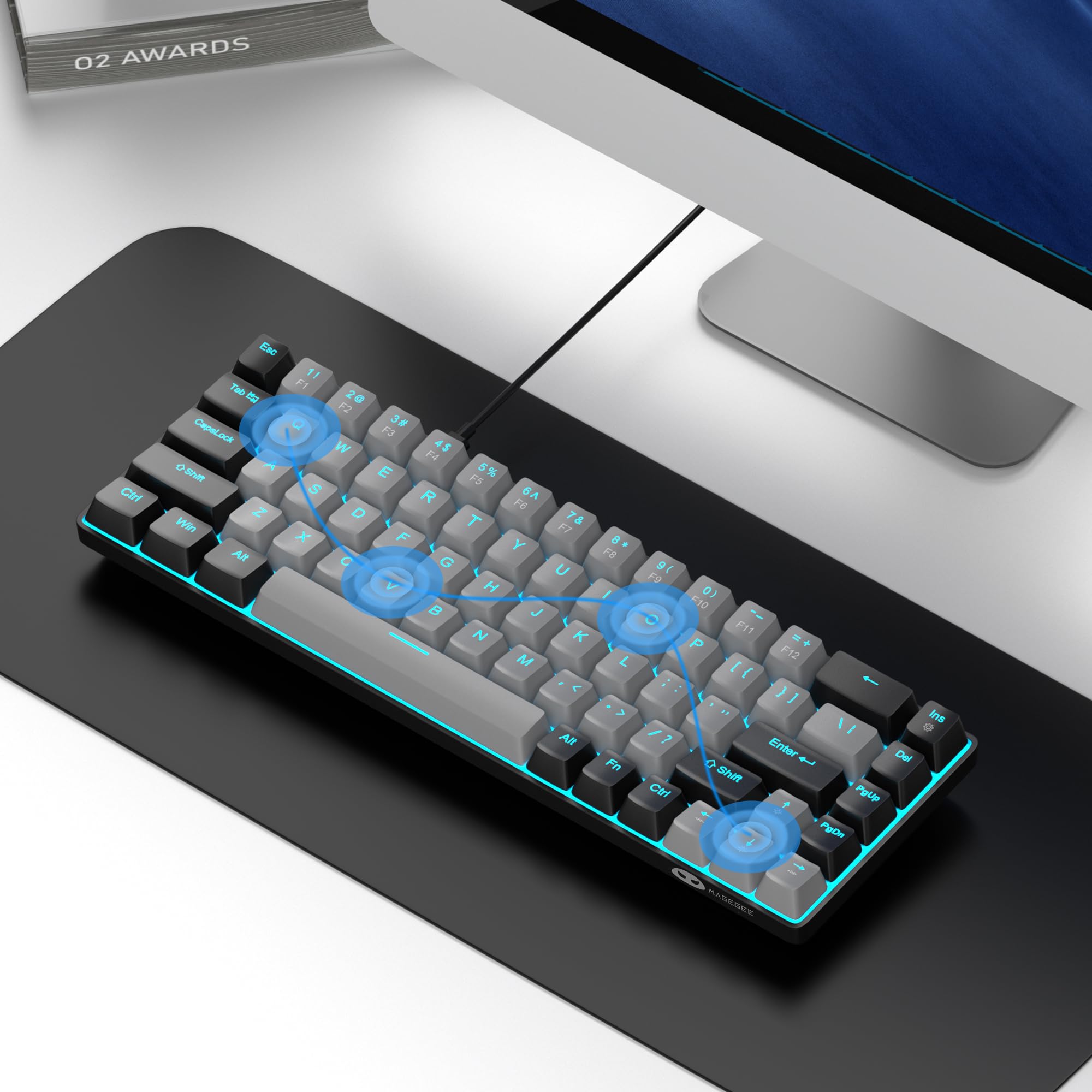 #Color_Grey / Blue Switches