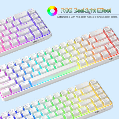 #Color_Ivory White / Red Switches